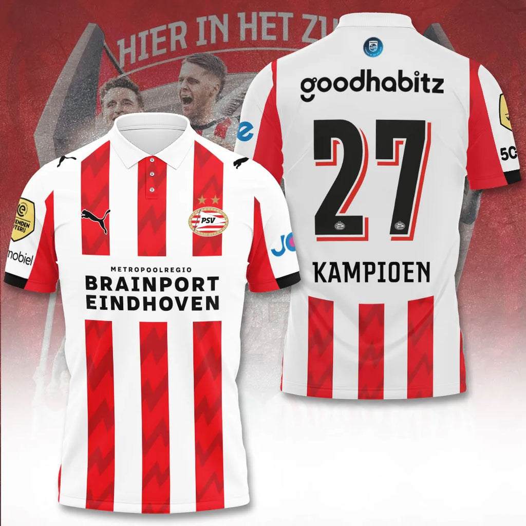 PSV Eindhoven Champions 2026 3D Apparel – TANTN22167