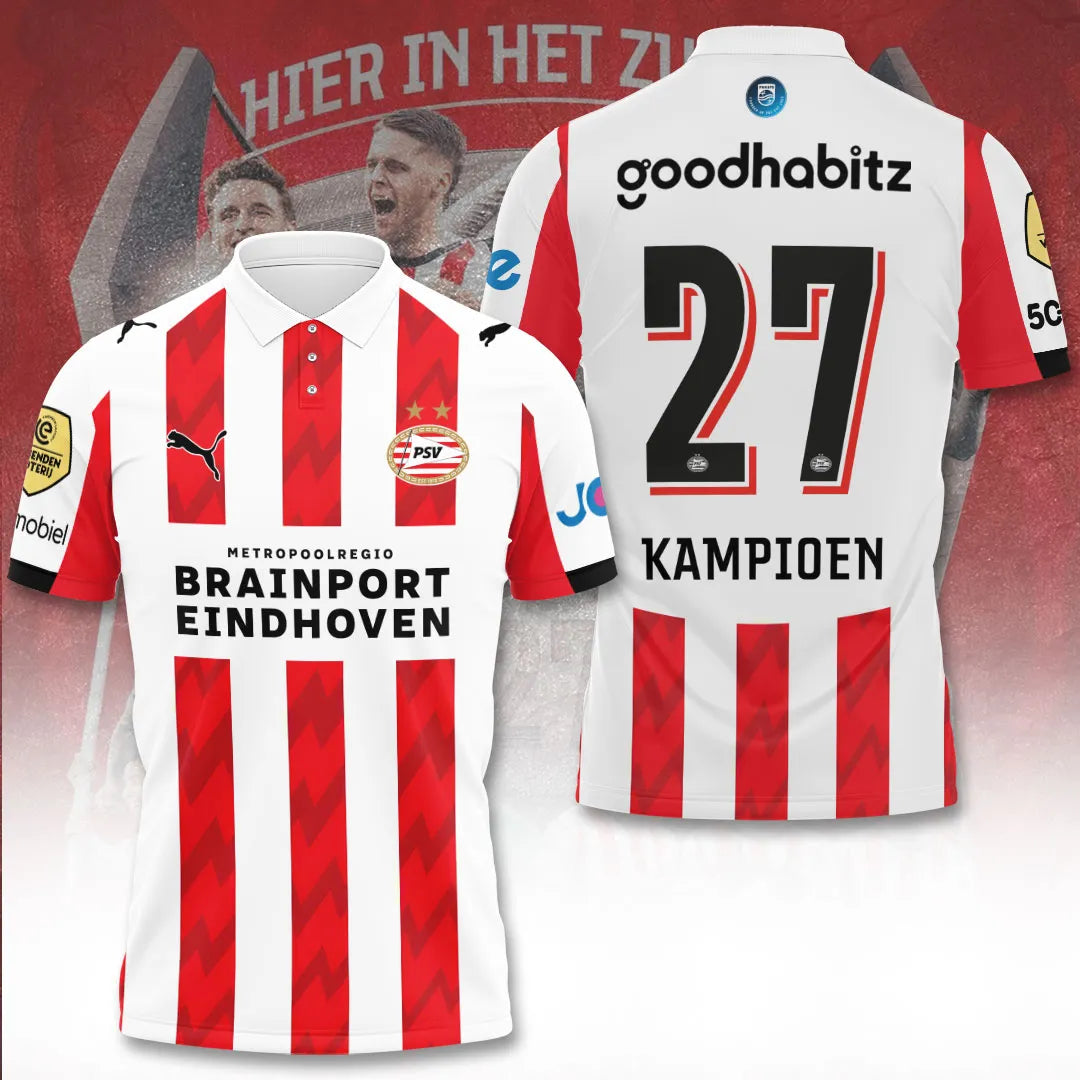 PSV Eindhoven Champions 2026 3D Apparel – TANTN22167