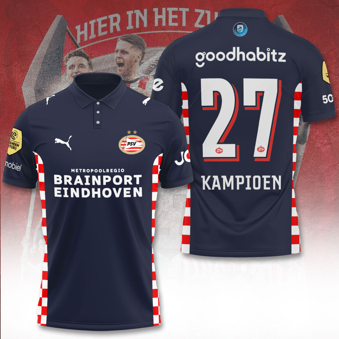 PSV Eindhoven Champions 2026 3D Apparel – TANTN22169