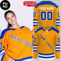 PWHL San Jose 2026 Inaugural Season Personalized Hockey Jersey