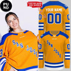 PWHL San Jose 2026 Inaugural Season Personalized Hockey Jersey