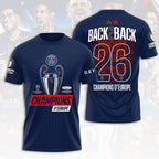 Paris Saint-Germain 25/26 Champions League Champions 3D Apparel – HOATT18323