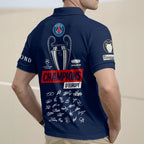 Paris Saint-Germain 25/26 Champions League Champions Zip Polo Shirt – HOATT18446
