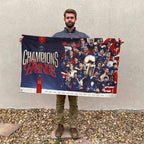 Paris Saint-Germain Champions De France 2026 3D Double-side House Flag – TANTN22895