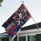 Paris Saint-Germain Champions De France 2026 3D Double-side House Flag – TANTN22895