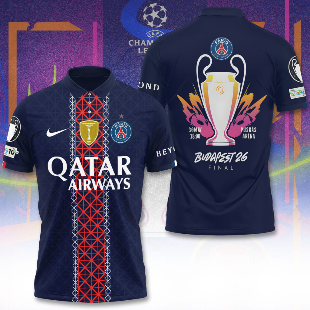 Paris Saint-Germain Champions League Final 2026 3D Apparel – TANTN22726