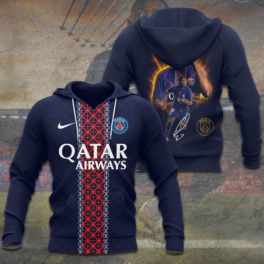 Paris Saint-Germain x Ousmane Dembélé 3D Apparel – TANTN16509