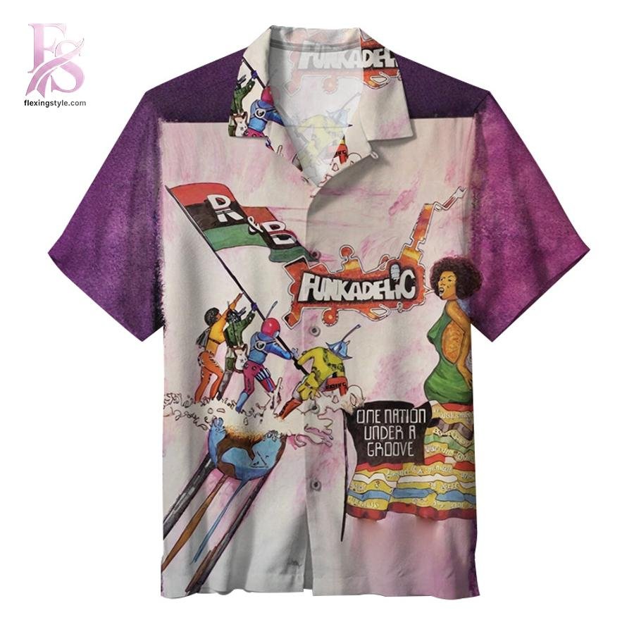 Parliament One Nation Under a Groove Album Hawaiian Shirt