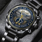 Penn State Nittany Lions Football 170th Anniversary 2025 Black Stainless Steel Watch – TANTN16151