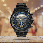 Penn State Nittany Lions Football 170th Anniversary 2025 Black Stainless Steel Watch – TANTN16151