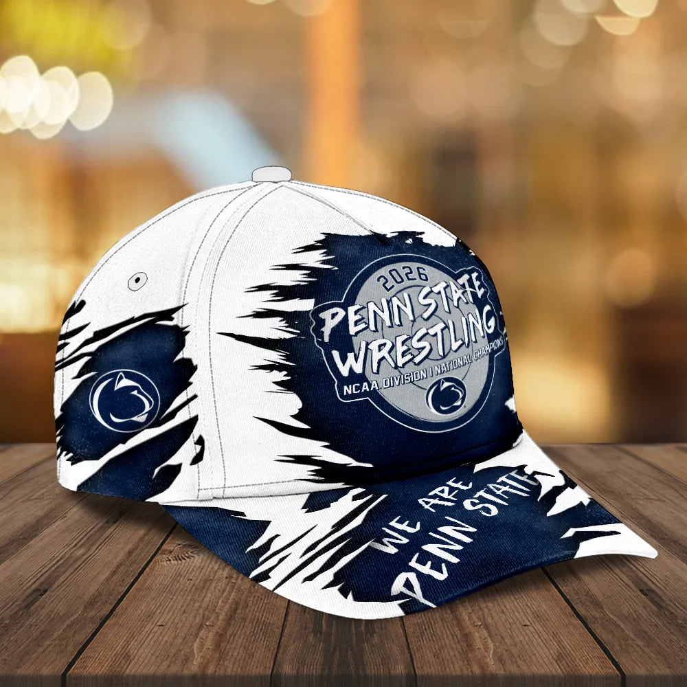 Penn State Nittany Lions Wrestling 2026 National Champions Classic Cap – MAITM15219