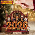 Personalized Harry Potter 25th Anniversary Custom Shape 2-side Printed Acrylic Ornament – TMTHU9732