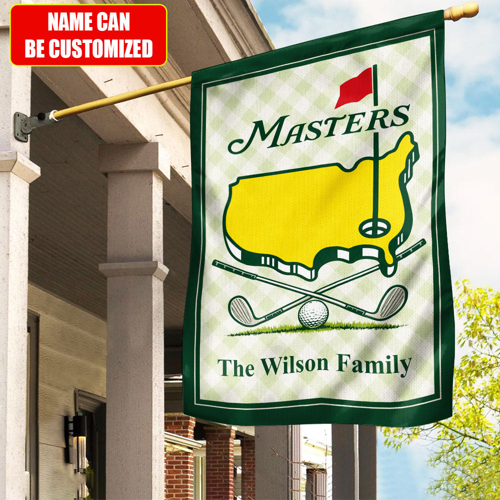 Personalized Masters Tournament Double-side Garden Flag – TMTHU5061