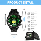 Personalized Masters Tournament x Rolex Black Stainless Steel Watch – MAITM15088