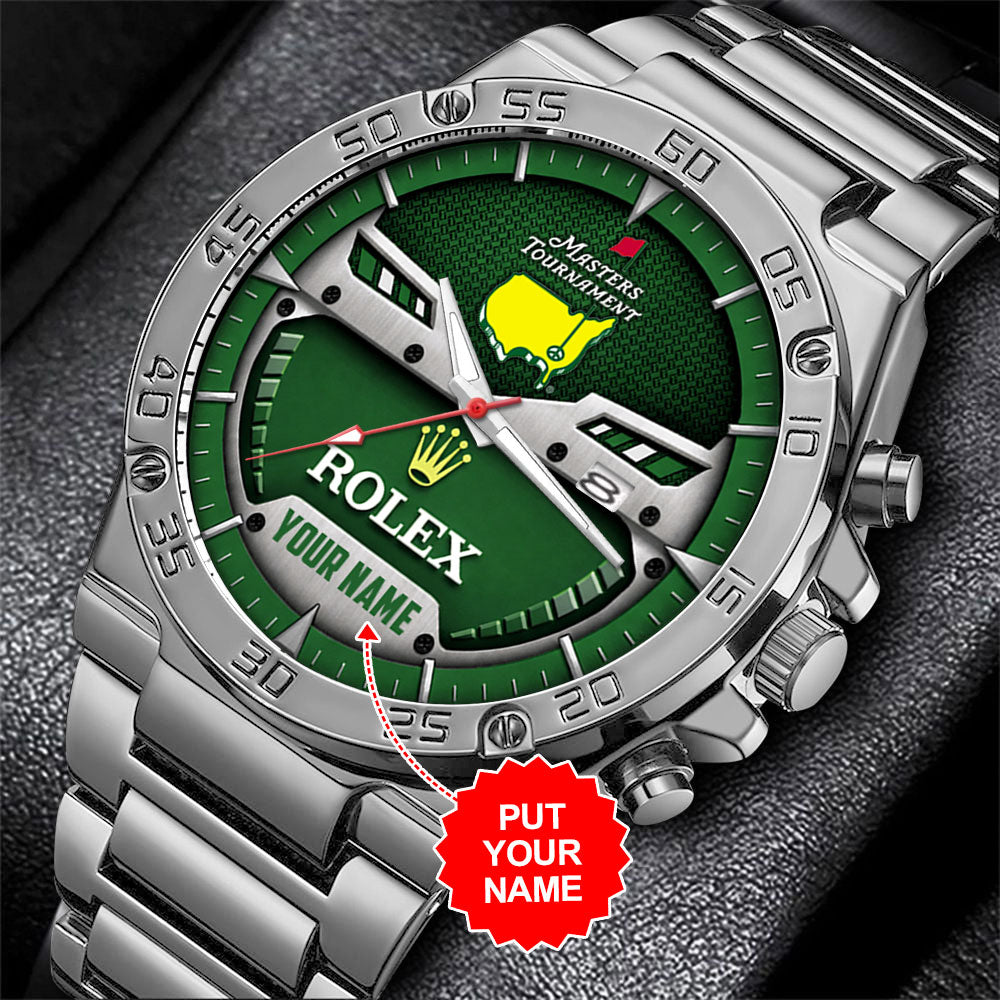Personalized Masters Tournament x Rolex Gentleman Stainless Steel Watch – MAITM15268