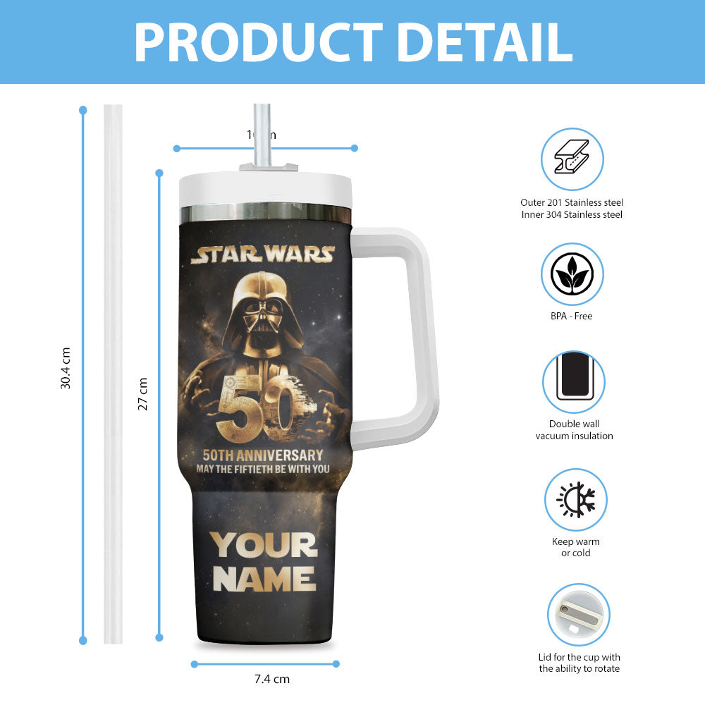 Personalized Star Wars 50th Anniversary 2027 40oz Tumbler – TMTHU5311