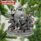 Personalized Star Wars Custom Shape 2-side Printed Acrylic Ornament – TMTHU9906