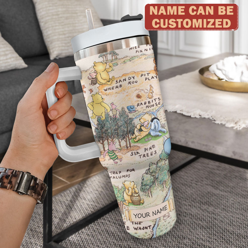 Personalized Winnie-the-Pooh 40oz Tumbler – TMTHU3439
