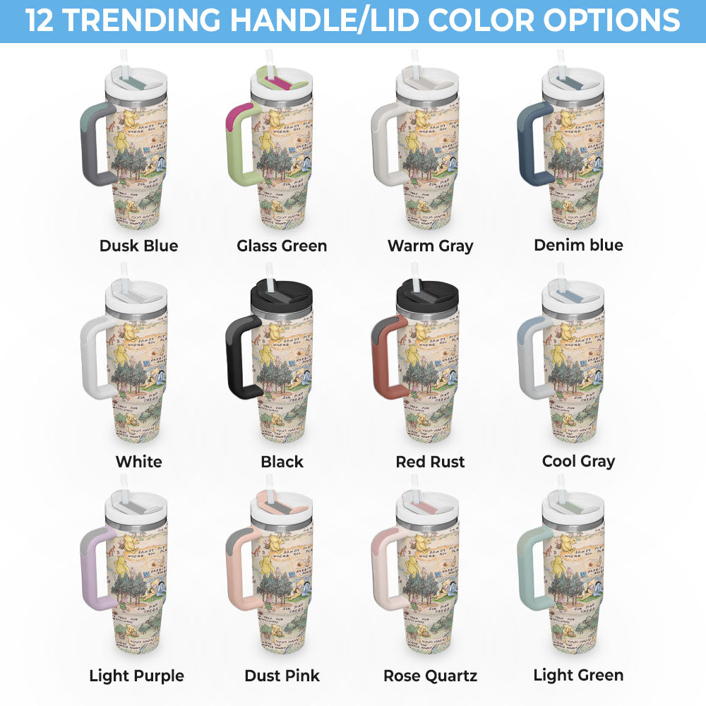 Personalized Winnie-the-Pooh 40oz Tumbler – TMTHU3439