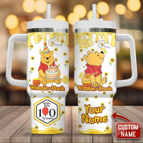Personalized Winnie-the-Pooh 40oz Tumbler – TMTHU9160
