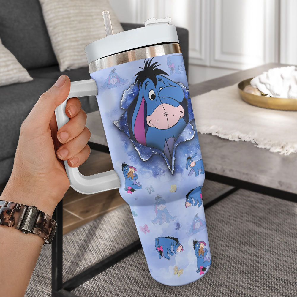 Personalized Winnie-the-Pooh x Eeyore 100th Anniversary 40oz Tumbler – TMTHU4645