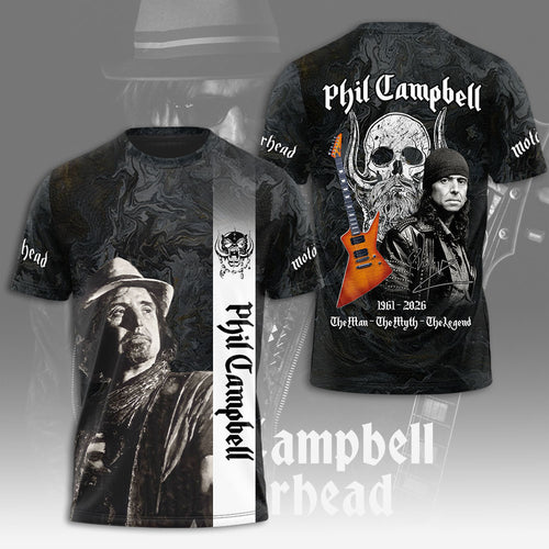 Motörhead x Phil Campbell 3D Apparel – GNE5521