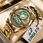 Philadelphia Eagles Alloy Luxury Quartz Watch – TANTN 14829