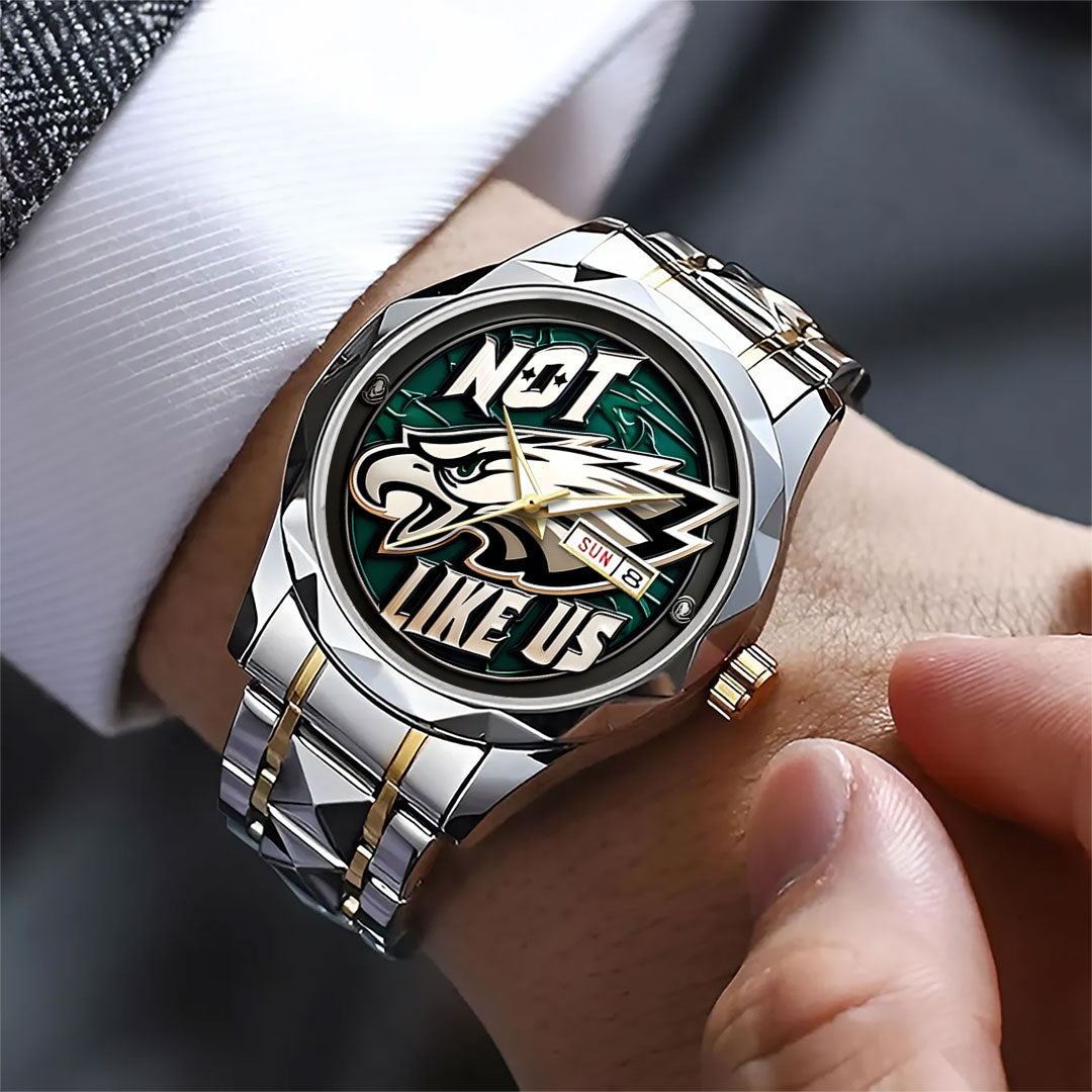 Philadelphia Eagles Alloy Luxury Quartz Watch – TANTN 14974