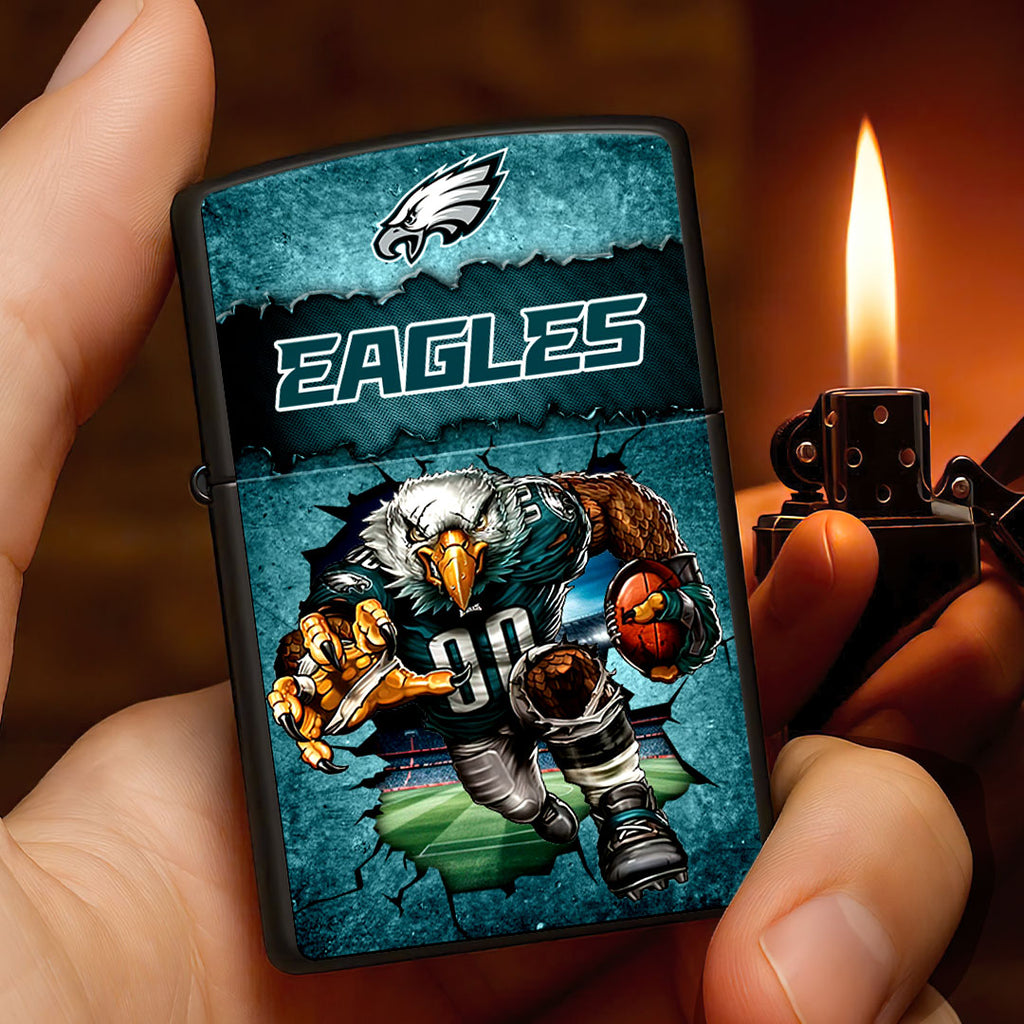 Philadelphia Eagles Zippo Lighter Case (No Insert) – HOATT13335