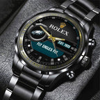 Philadelphia Eagles x Rolex Black Stainless Steel Watch – MAITM9948