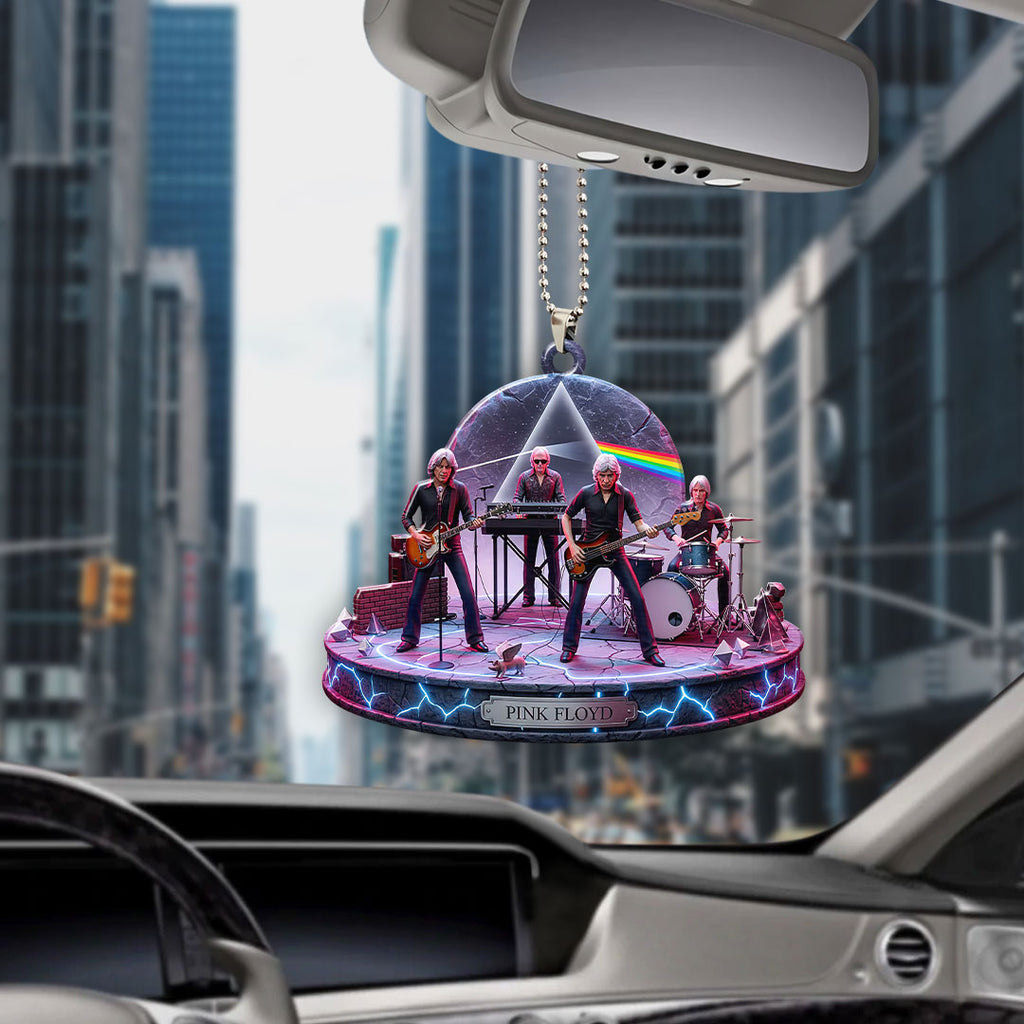 Pink Floyd Custom shape 2-sided Acrylic Car Ornament – HOATT12555