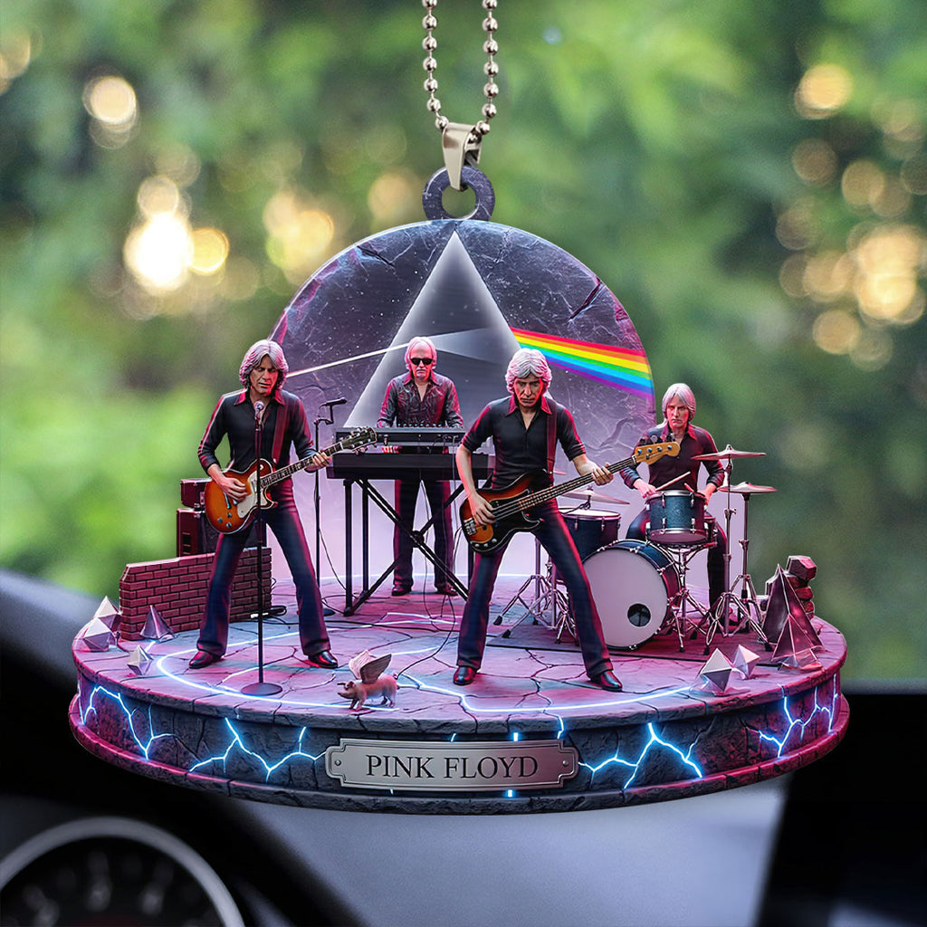 Pink Floyd Custom shape 2-sided Acrylic Car Ornament – HOATT12555