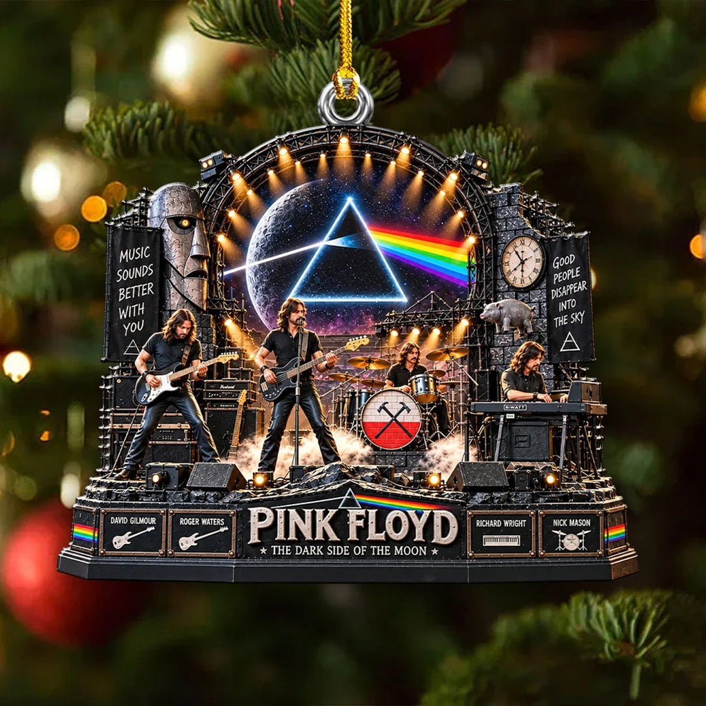 Pink Floyd Custom Shape 2-side Printed Acrylic Ornament – HOATT21549