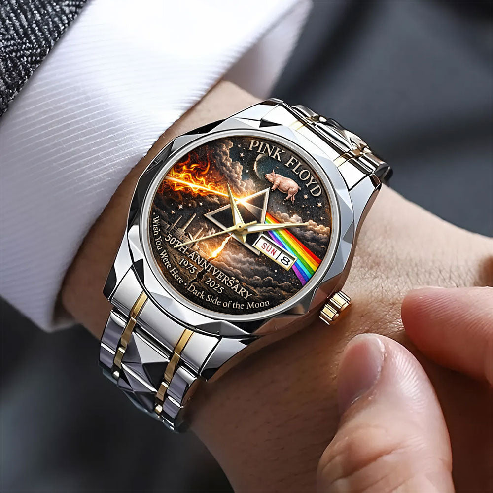 Pink Floyd 50th Anniversary Alloy Luxury Quartz Watch – MAITM14244