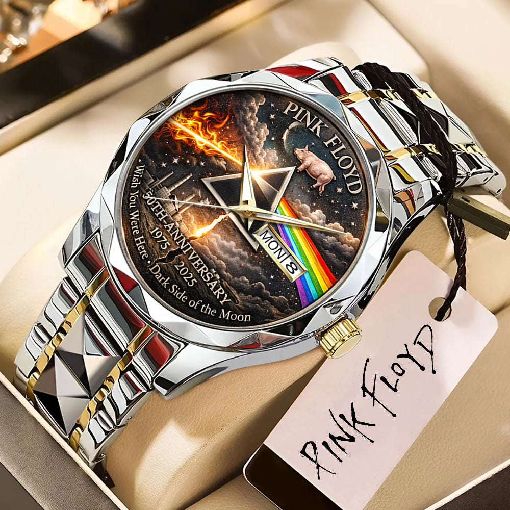 Pink Floyd 50th Anniversary Alloy Luxury Quartz Watch – MAITM14244