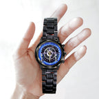 Pink Floyd Black Stainless Steel Watch – HOATT 4560