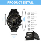 Pink Floyd Black Stainless Steel Watch – MAITM 10252