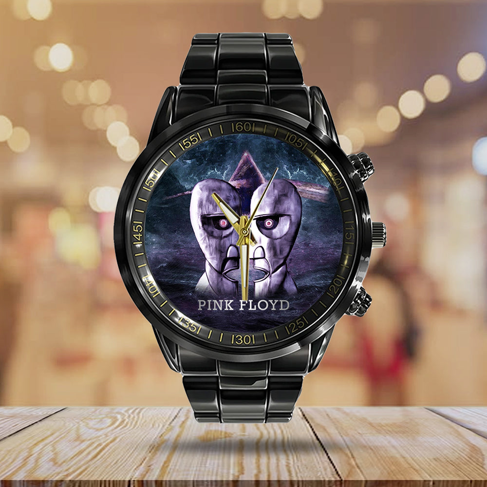 Pink Floyd Black Stainless Steel Watch – TANTN 6125