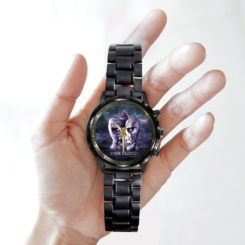 Pink Floyd Black Stainless Steel Watch – TANTN 6125