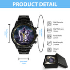 Pink Floyd Black Stainless Steel Watch – TANTN 6125