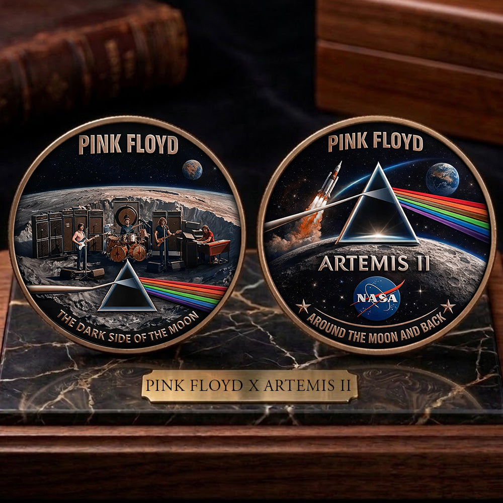 Pink Floyd x Artemis II Commemorative Coin – TMTHU5330