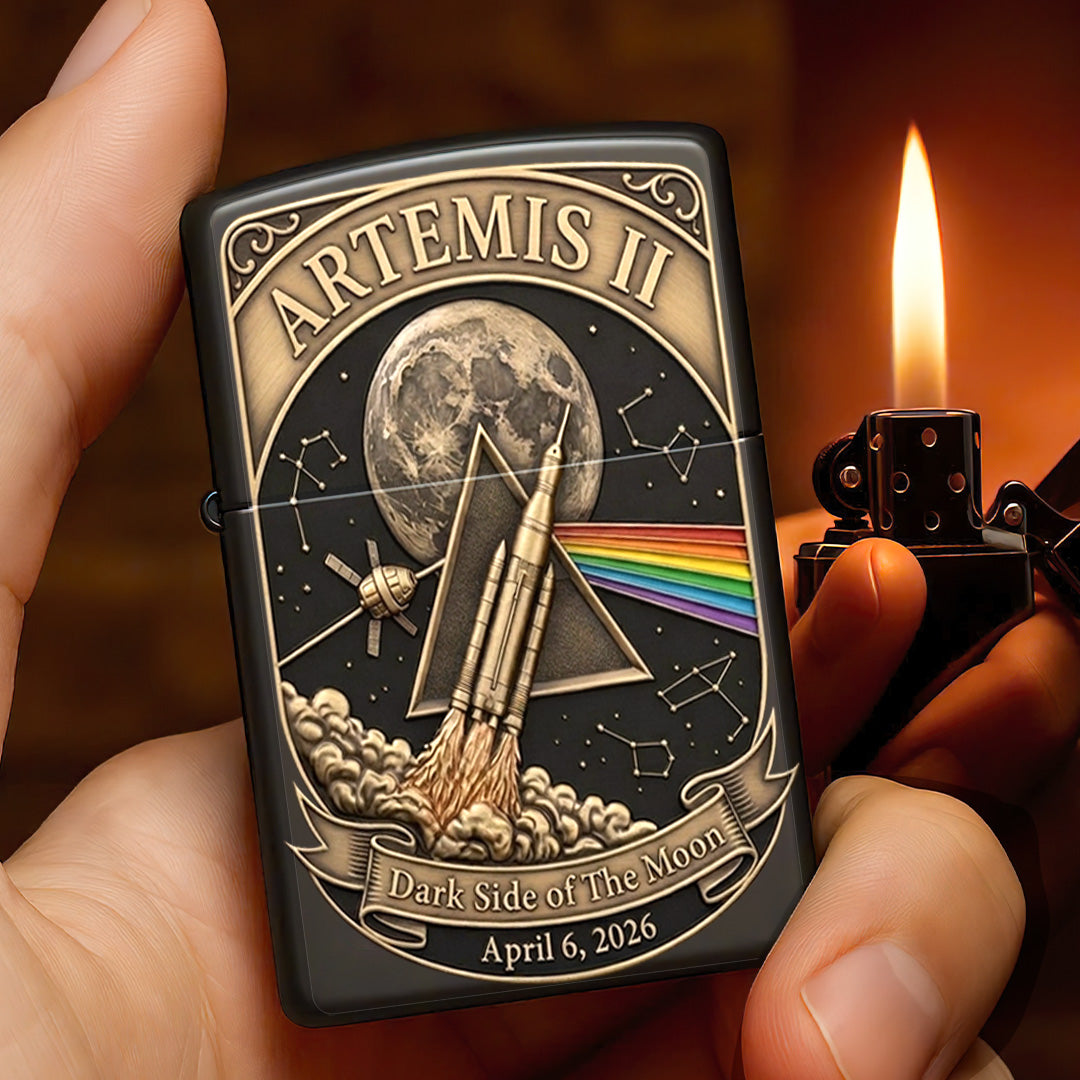 Pink Floyd x Artemis II Zippo Lighter Case (No Insert) – TANTN22406