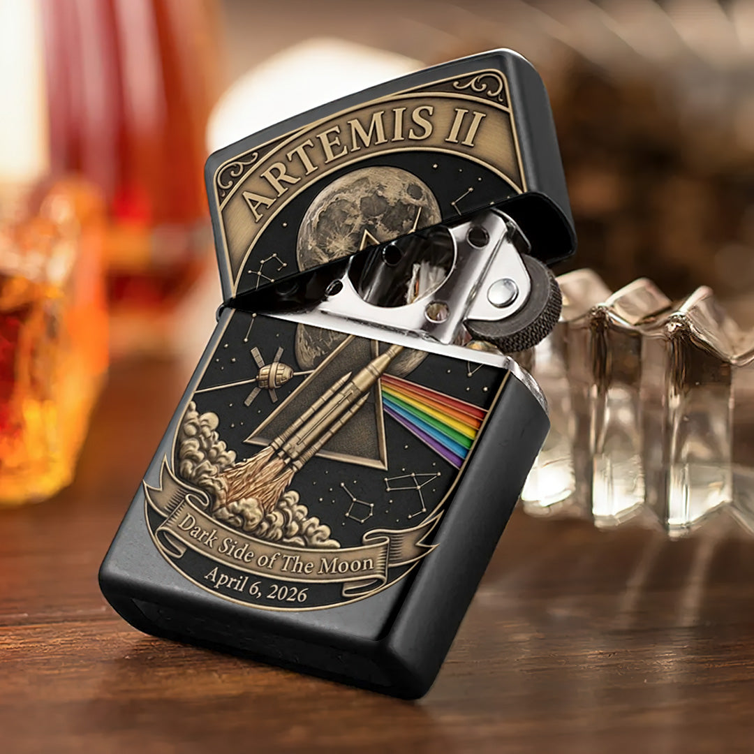 Pink Floyd x Artemis II Zippo Lighter Case (No Insert) – TANTN22406