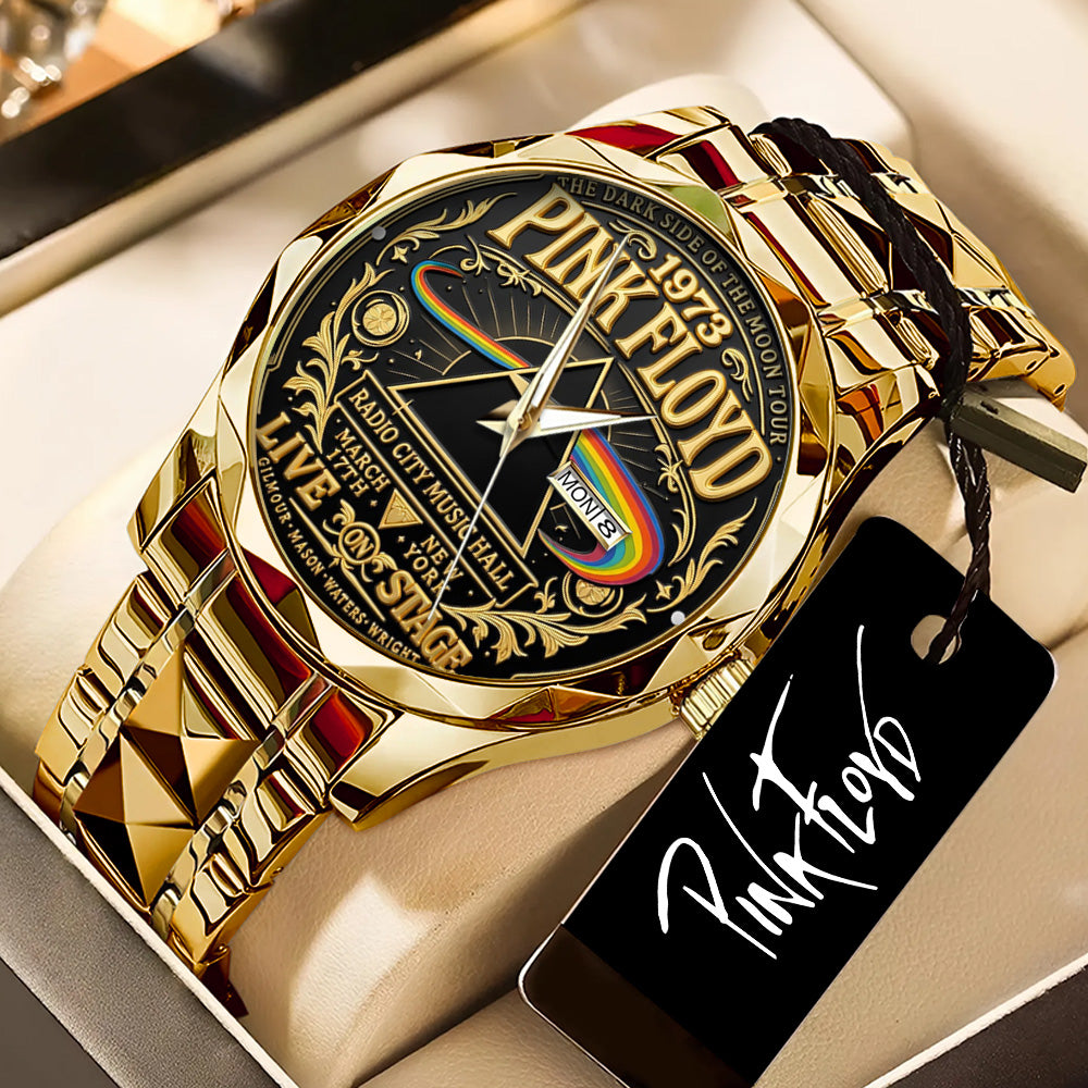 Pink Floyd Alloy Luxury Quartz Watch – GNE8060