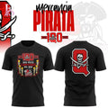 Piratas de Quebradillas 2026 Black T-shirt