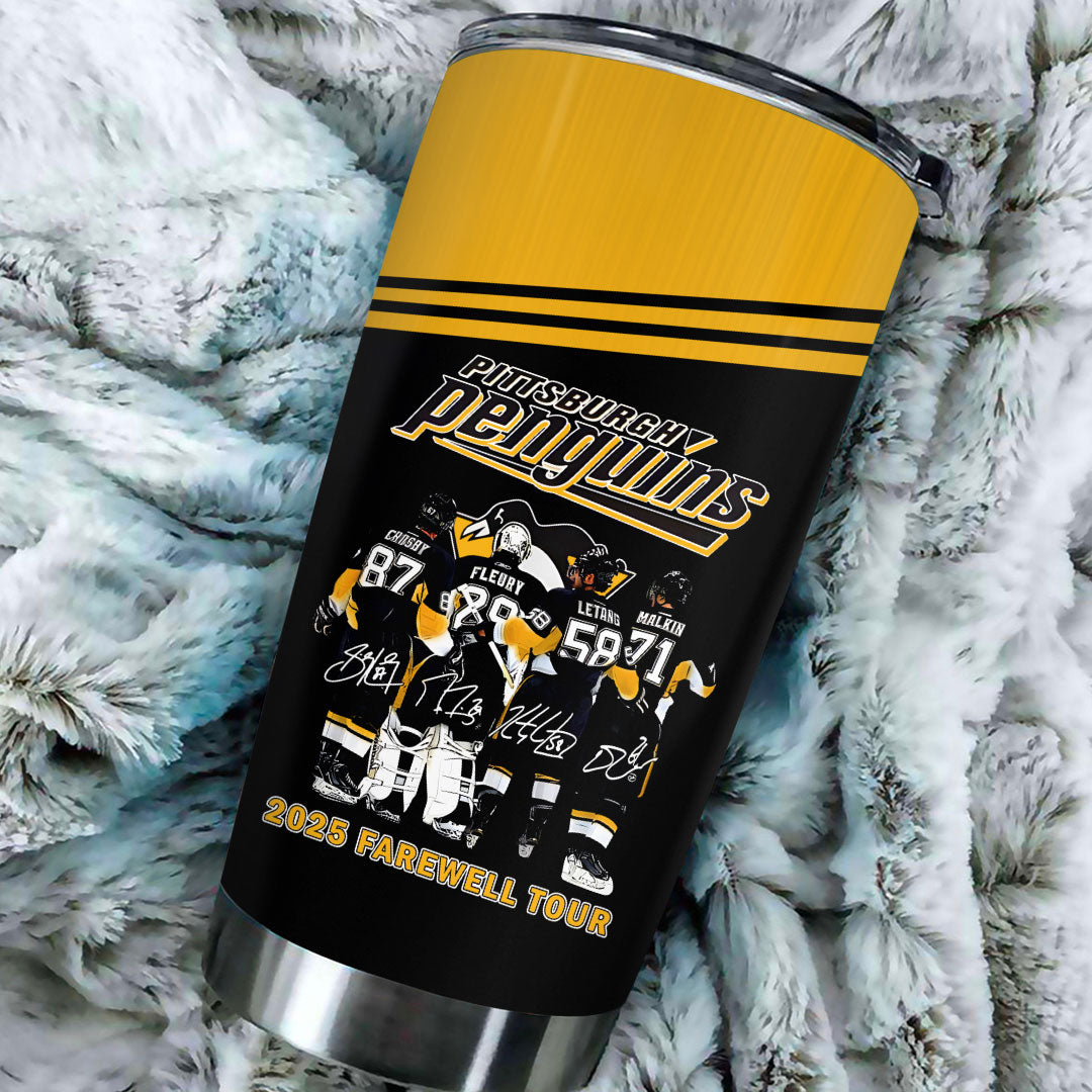 Pittsburgh Penguins 2025 Farewell Tour Tumbler Cup – TANTN18603