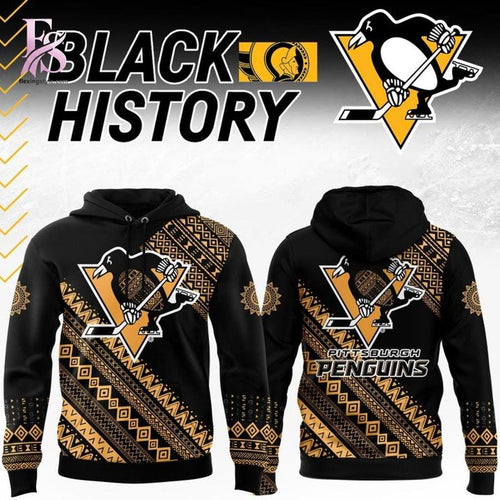 Pittsburgh Penguins 2026 Black History Month Hoodie