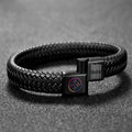 Pittsburgh Steelers Crucial Catch 2025 Braided Leather Bracelet – TANTN15938