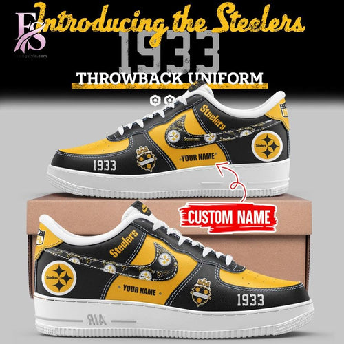 Pittsburgh Steelers Football Throwback 1933 Legacy Air Force Shoes
