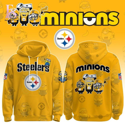 Pittsburgh Steelers Minions Hoodie